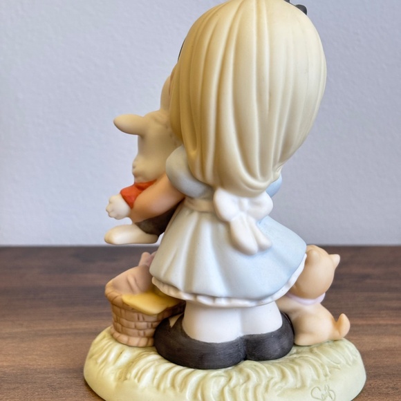 DISNEY Precious Moments ALICE WONDERLAND It’s Never To Late For Fun With Friends - Picture 7 of 11